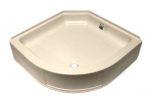 00 (df-366762791) 32" Hex Pan with Round Front - 32" Hex Pan with Round Front - Clay 36" x 67" Hex Surround - Tiled - 24" x 36" x 70" Shower Surround - $128.00 (DF-323240521) $244.