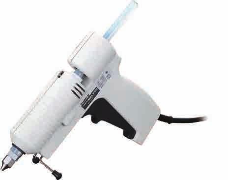 Glue Gun Glue Gun Glue gun with temperature control function is applicable also to the adhesion of electronic components.