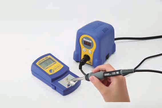 Soldering Iron Preset mode Simply select the desired temperature from a selection of preset temperatures registered in advance. (Up to 5 preset temperatures can be registered.