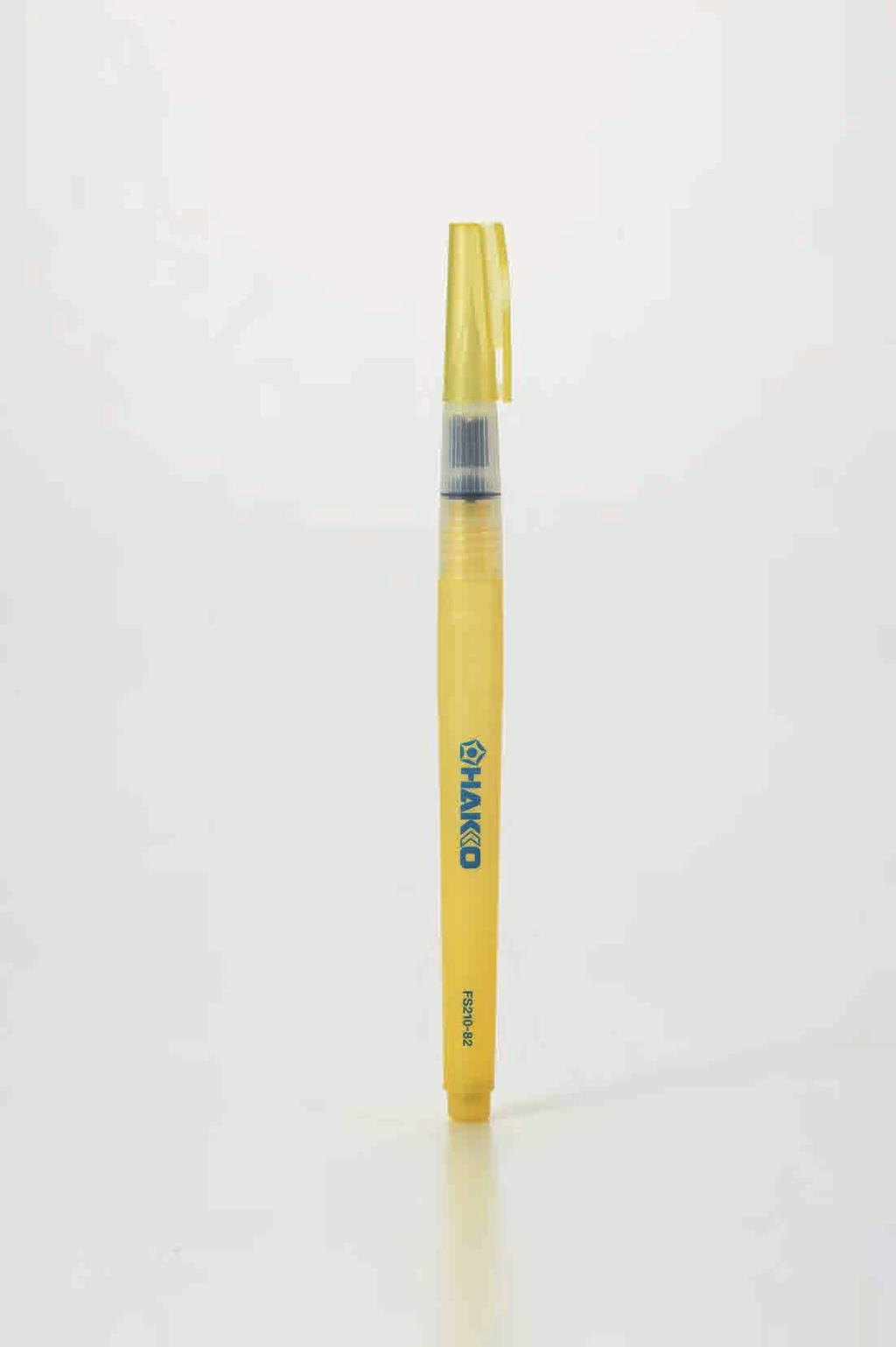 Flux Pen Brush-tip Type Flux Pen Features Pen pinpoint application of optimum