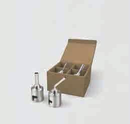 Optional Nozzles (Quick-change type) FR-8B, FR-811 and FR-702 Unit: mm 1 01 Sin le. 1 0 Sin le 4 1 0 Sin le. 1 04 Sin le 1 0 ent Sin le 1. ø2.5 (I.D) ø4 (I.D) ø5.5 (I.D) 1 A 4 4 1 11 A 6 6 1 1 A 8 8 1 1 A 1 14 A 1 1 4.