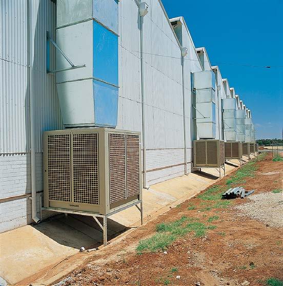The Bonaire System Advantage Bonaire has been providing innovative commercial evaporative cooling solutions for over 60 years on projects with applications which have been as varied as they are