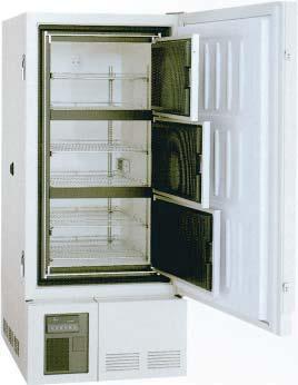 MDF-U486S 8 LITER MDF-U86S 1 LITER MDF-U486S Super 8 liter (1.5 cu ft) capacity with a single door and two inner doors. -86ºC microprocessor controlled temperature.
