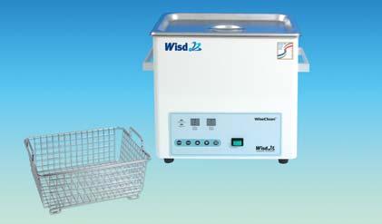 Wire Basket Flat Lid Stainless-steel Surface Digital Control Stainless steel Wire Basket Stainless-steel Wire Basket Digital Ultrasonic Cleaner Set, WUC - D03H with Degassing Function, Flat Lid and
