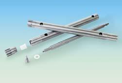 WOS502020 DH.WOS501510 DH.WOS501515 High-Quality Stainless-steel (#304) Rod. for Plate Stand, Φ16/23 mm (2) 1.5P Screw Stainless steel Rod r (1) none screw (1) Plain-type Φ16mm Rod, without Screw DH.