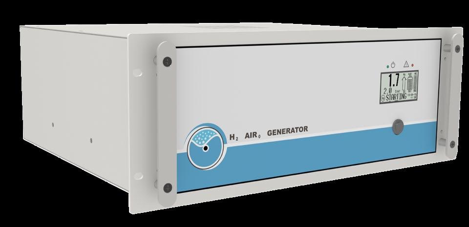 Combined Rack Hydrogen / Zero Air Generator in one box SERIE RACK-FID-H2 STANDARD PURITY GRADE ANALYSIS SOLUTION For GC Fuel Gas Applications For Continuous Emission and Air monitoring applications