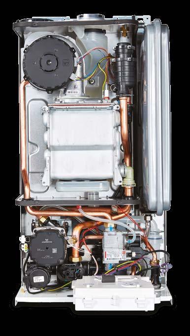 Vision C High efficiency combi boiler Dimensions and Clearances (mm) * From casing or 25mm above flue elbow