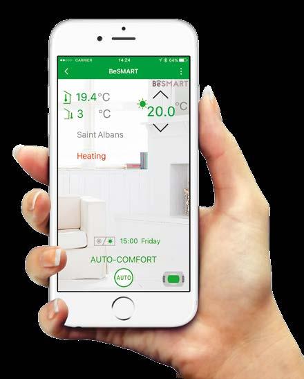 Control home heating from anywhere, via smartphone, tablet or desktop Compatible with the majority of boiler brands, not just Vokèra Manage up to 8 different heating zones from anywhere in the world
