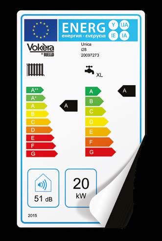 We help installers work out the right energy rating for complete Vokèra systems, so they can give you the correct label. Find out more or get help with this online at www.vokera.
