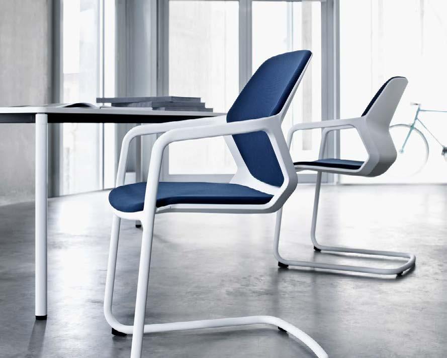 references (1/5) Metrik. The Metrik cantilever chair stands apart for its sculptural shape.