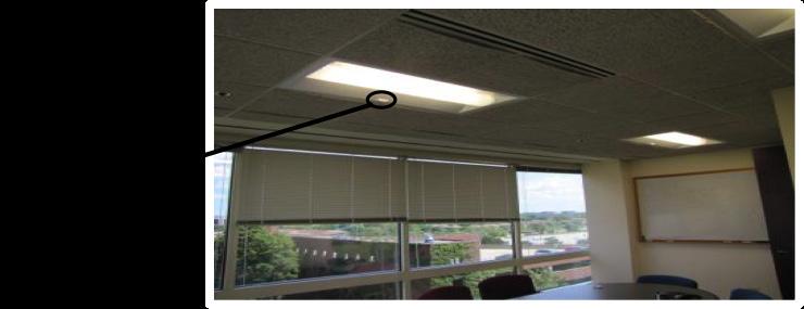 Mechanical design-in Mounting to a luminaire EasySense is a fixture-mount sensor that is