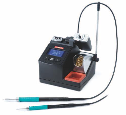 Basic specifications Nominal power: 75W Peak power: 140W Temperature range: 90-450º C CD-2BB Soldering station General electronics jobs.