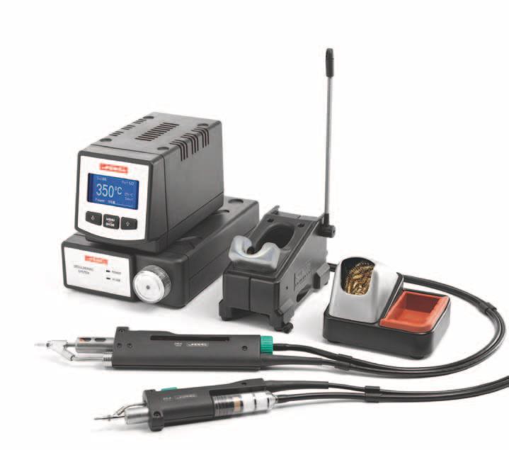 DIS, DIV & DSS Desoldering Station 230V DIS-2B & DIV-2B Desoldering station For desoldering insertion components and cleaning circuits with SMD components.