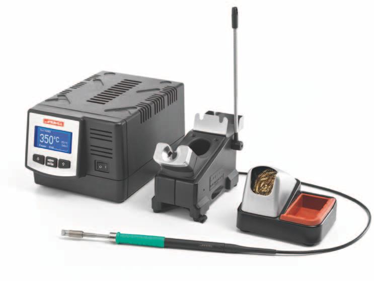 HD Heavy duty station 230V The HD-2B heavy duty station is the ideal solution for high thermal demand and prolonged heavy duty soldering applications.