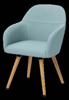 Reveal PROUDLY AUSTRALIAN MADE The Reveal is a modern and elegant visitor chair, ideal for reception areas and waiting rooms. Flowing lines across the back and arms provide a unique support.
