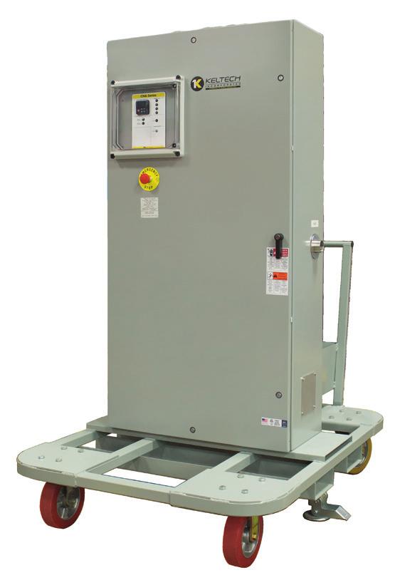 fusing (included) adds safety and permits single power connection Door cutoff switch Emergency stop button ASME and NB Certified Options available Standard Equipment Keltech Portables - Tankless