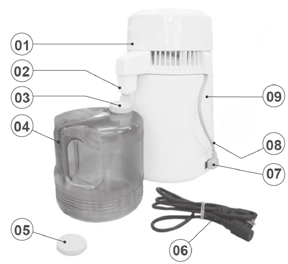 1 - INTRODUCTION Bio-Art's water Distiller was developed for general use where it is necessary to use distilled water and