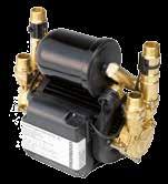 CE compliant product Monsoon Universal Twin Universal Twin pumps are designed for installation into vented systems to pump both the hot and cold water supplies boosting