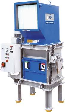 PRODUCT OVERVIEW SHREDDERS ZBS ZBS 600 ZBS 850 The ZBS shredders have been designed for in-house recycling of small lumps and purges from injection and blow moulding processes.