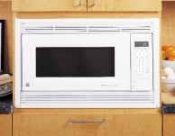 cavity 800 watts* Convenience cooking controls Auto/Time Defrost Turntable On/Off Optional trim kit available** Optional undercabinet mounting kit available