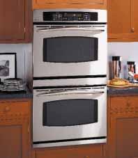 Built-In Double Ovens: 30" Electric These models include The largest* capacity wall oven in America!