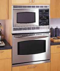 shown) True European convection ovens provide even cooking and superior baking results.