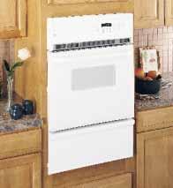 Built-In Single Ovens: 24" Gas These models include Fits most 24" cabinets SmartSet electronic controls Electronic pilotless ignition Frameless glass oven door