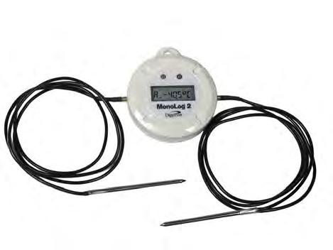 Dataloggers MLTXXD16 - Temperature Datalogger with 2 External Temperature Sensors -40 C to +70 C ±0.3 C avg. res. 0.