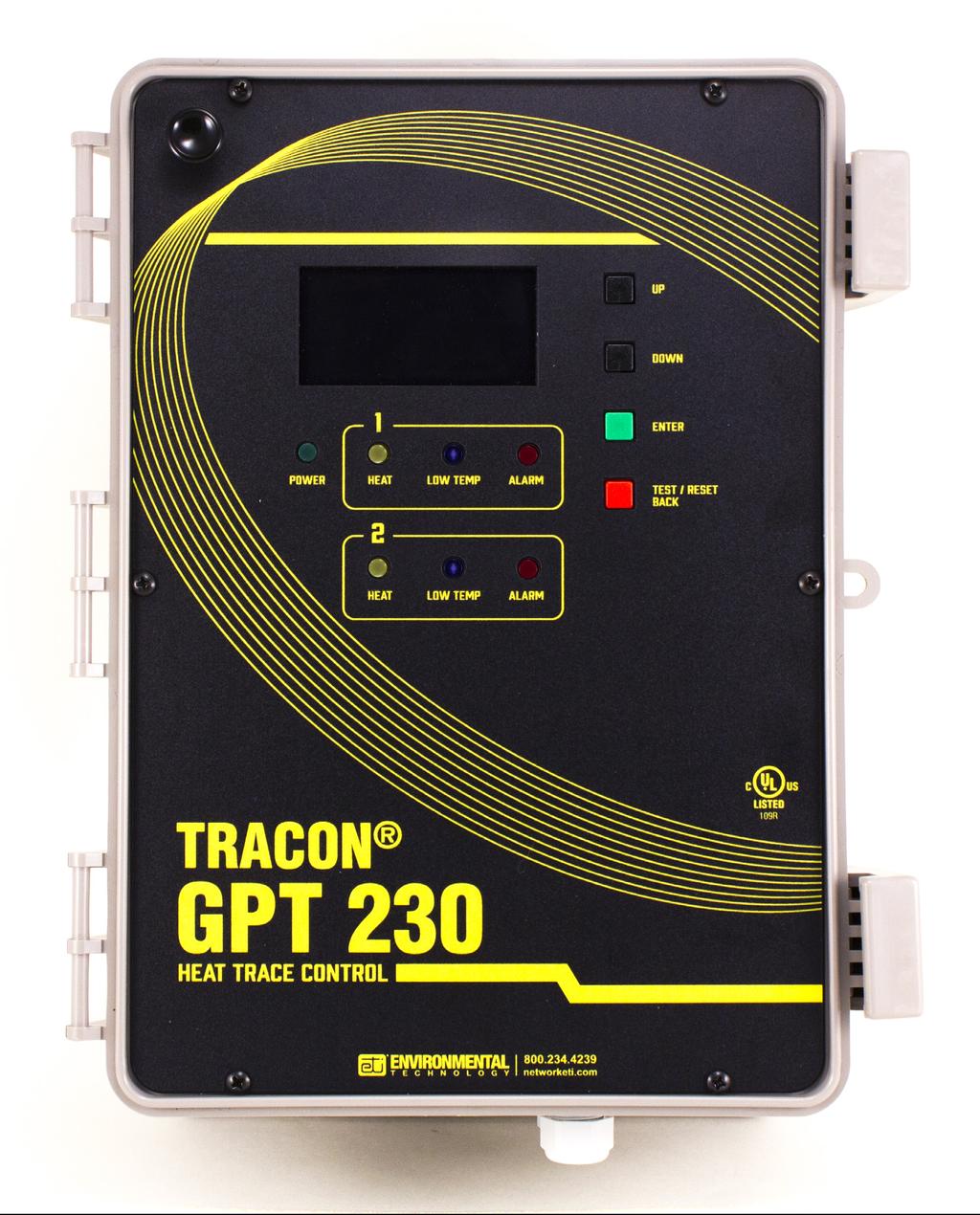 We manage heat MANUAL Dual Point General Purpose Heat Trace Control TRACON MODEL GPT 230 Installation and Operation Manual 1850 N Sheridan Street South Bend, Indiana 46628