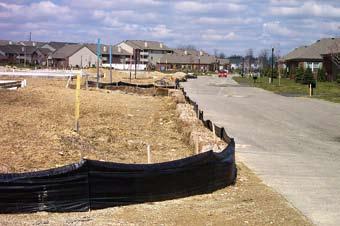 Runoff also often diverts around straw bales and creates additional erosion.