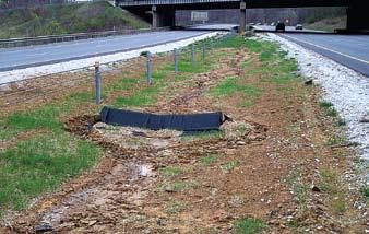 However, fencing should never be installed across a ditch or channel.