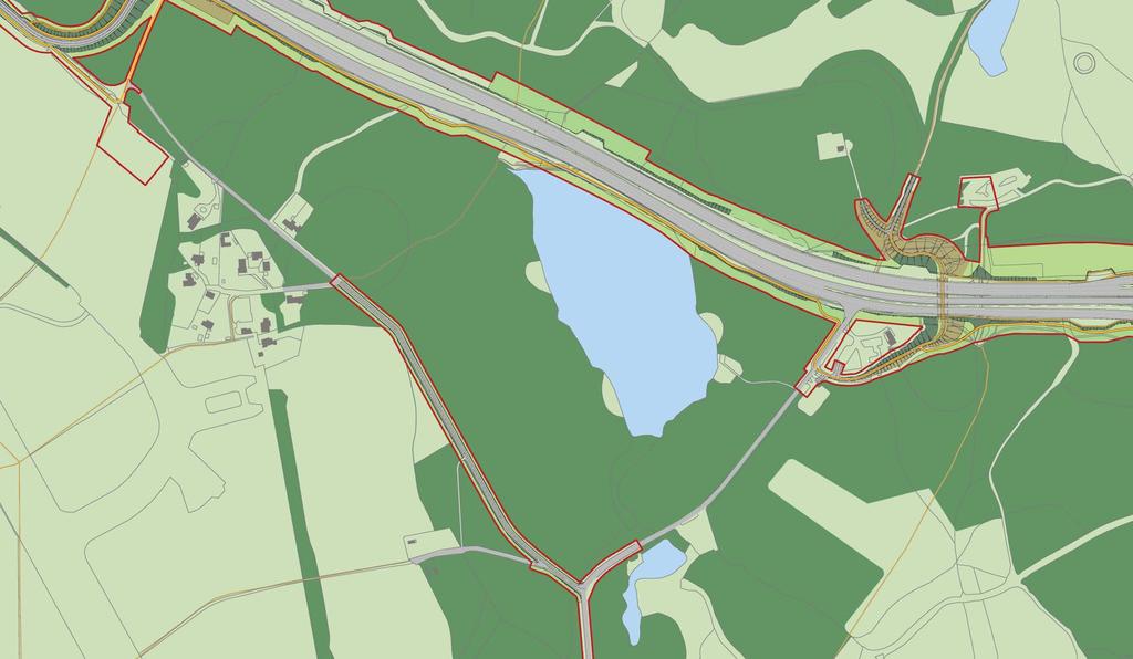 Map 2 - Elm Lane and Pond Farm/Birchmere Campsite Current access closed up. Access between Ockham and Wisley Commons is provided for pedestrians, cyclists and horse riders.