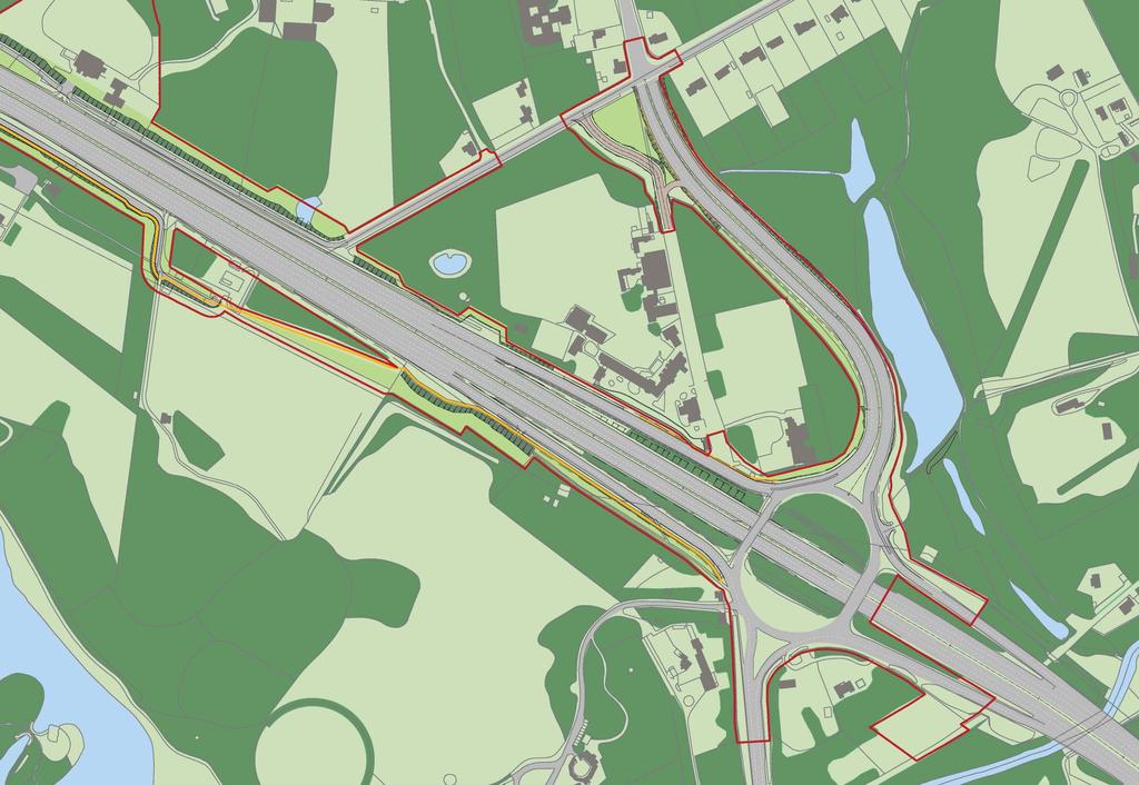 Map 4 - Painshill junction/seven Hills Road N Better access arrangements for Feltonfl eet School. Left in and out via A245 and right in and out via New Road/Seven Hills Road south.