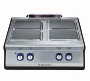 6 electrolux 700XP & accessories gas boiling top HP 206283 Ground support for 3-burner gas boiling top (391024) PNC 206283 Material stainless steel Lets the 3-burner top 391024 be used