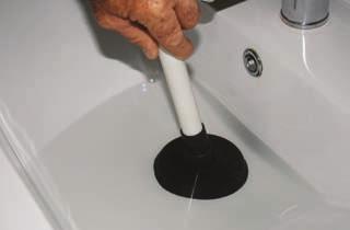 If the pipe isn t totally blocked, try a homemade drain cleaner of half a cup of bi-carb soda, a cup of white vinegar and