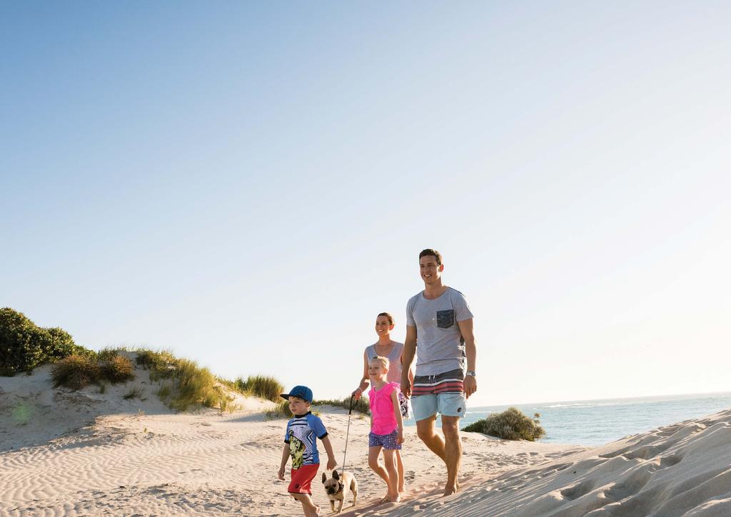 THE COMMUNITY Discover the thriving beachside community of Amberton in Eglinton, where you can experience true coastal living with beach pathways connecting you directly to the golden sands.