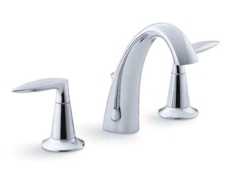 94 Bathroom Alteo Alteo Widespread Sink Faucet K-45102-4-CP Show your appreciation for straightforward yet thoughtful design with Alteo.