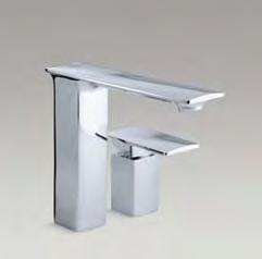 Faucets & Accessories Stance 109 For complete product listing, see pages 142-147.