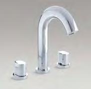 Faucet Finishes Additional Shower ing Opt ions Recommended Accessor y Families (CP) (BN) Rite-Temp pressure-balancing shower trim set K-T10056-9 Thermostatic valve