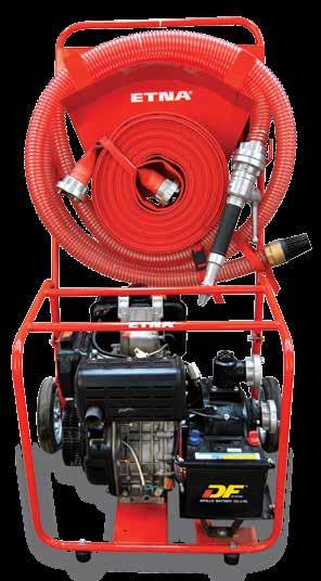 Diesel Engine Mobile Fire Pump YPO-D10 Series Fully-equipped mobile fire-fighting system for local and residential use until the fire-fighting department reaches the site.