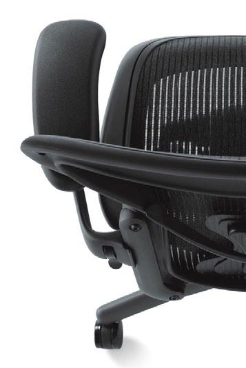 Aeron Highlights Pellicle is a patented suspension material that redefined the look and function of
