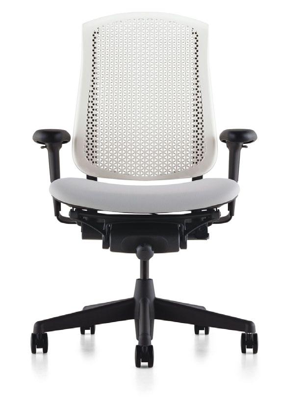 Celle Overview The Celle chair evolved from a vision for a highly engineered, intelligent surface that could provide superior comfort and support. The result is Celle s exclusive Cellular Suspension.
