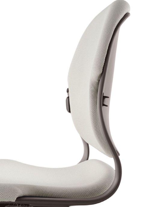 Equa 2 Highlights Equa s design caters to people who prefer the comfort of an upholstered chair and