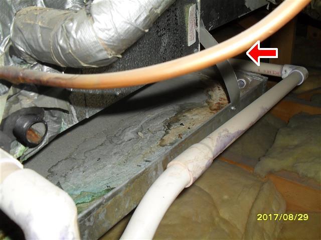 Condensation line are exposed in some area along same line, it should be insulated. Recommend that a licensed A/C and Heating company be used to repair as needed 3.0 Item 1(Picture) 3.