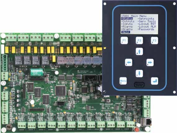 MICROPROCESSOR CONTROLLER: FEATURES AND BENEFITS Magnum Microprocessor The Magnum TM microprocessor control produces a more stable operating system resulting in precise process and product
