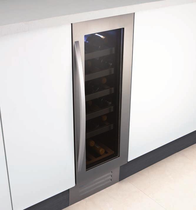 undercounter consistency cabinets is key Wi3115 Undercounter single zone wine cabinet W 295mm Key Features No frost compressor cooling technology maintains a consistent temperature Single temperature