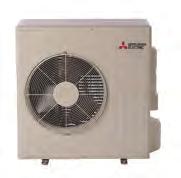 Dimensions: 37-7/16" (w) x 9-3/16" (d) x 12-11/16" (h) Weight: 29 lbs MSZ/MUZ-HM PRO LINE HEAT PUMPS Available capacities in