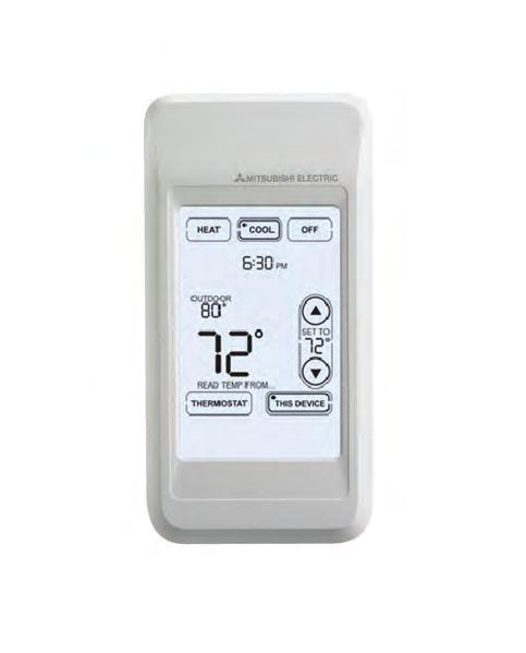 CONTROLLERS Mitsubishi Electric offers a wide variety of options when it comes to controlling your comfort.