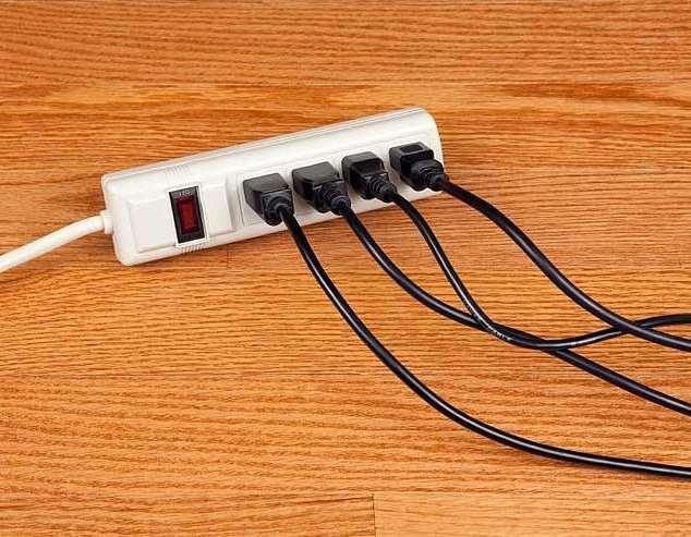Use power strips.