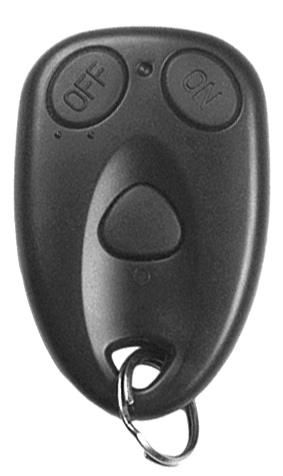 NESS RADIO KEY 3 BUTT Fully waterproof, ultra slim 3 button Radio Key for remote control of the control panel. With separate buttons for (Arm), (Disarm) and PANIC functions.